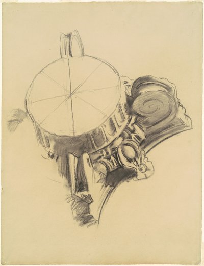 Tanulmány Góg és Magóg bukásához, 1903-1916. alkotó: John Singer Sargent