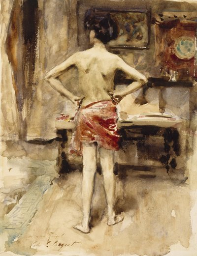 A modell alkotó: John Singer Sargent