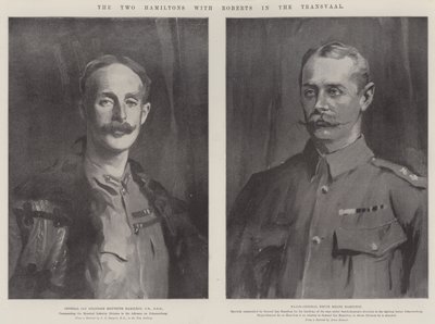 A két Hamilton Robertsszel a Transvaalban alkotó: John Singer Sargent