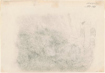Fatörzsek [verso] alkotó: John Singer Sargent