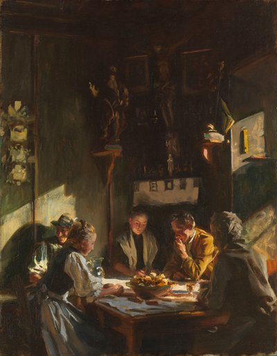 Tiroli belső tér, 1915 alkotó: John Singer Sargent