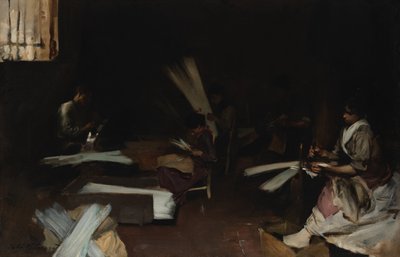 Velencei üvegmunkások alkotó: John Singer Sargent