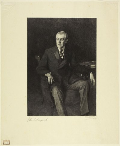 Woodrow Wilson alkotó: John Singer Sargent