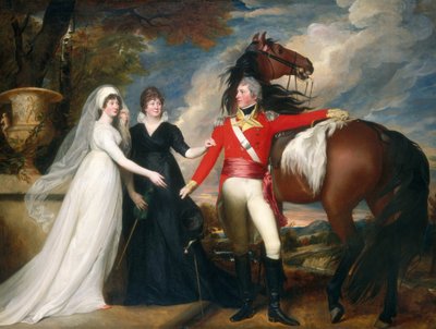 William Fitch ezredes és nővérei, Sarah és Ann Fitch, 18001801. alkotó: John Singleton Copley