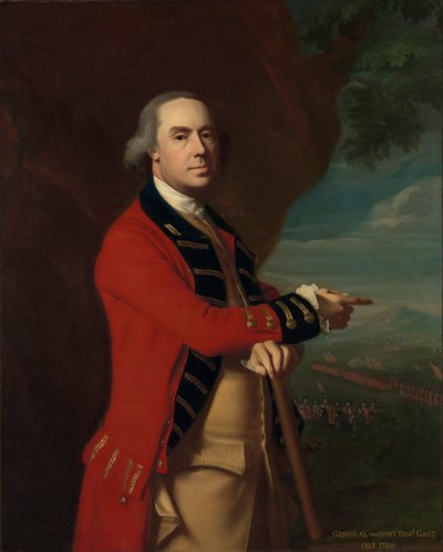Thomas Gage tábornok alkotó: John Singleton Copley