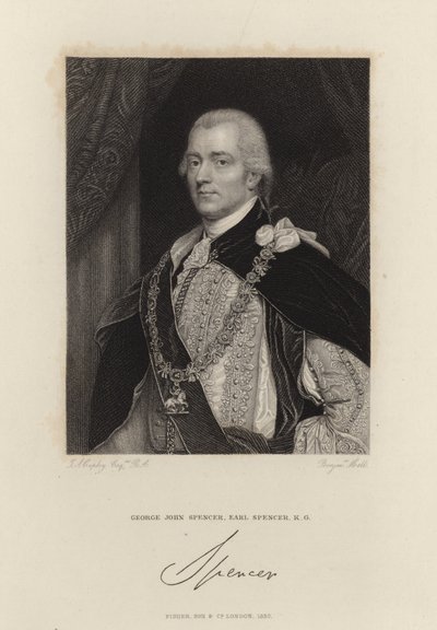 George Spencer, 2. gróf Spencer alkotó: John Singleton Copley