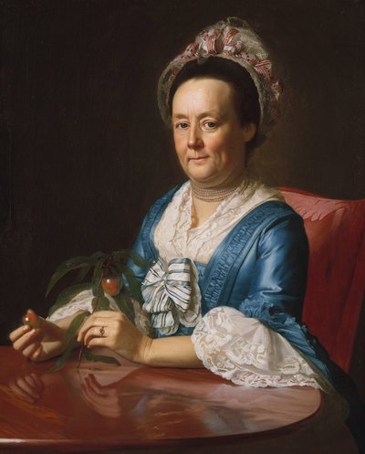 Mrs. John Winthrop alkotó: John Singleton Copley