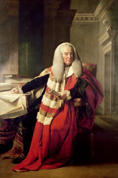 William Murray (1705-93) portréja alkotó: John Singleton Copley