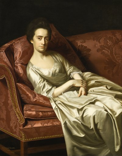 Egy hölgy portréja alkotó: John Singleton Copley