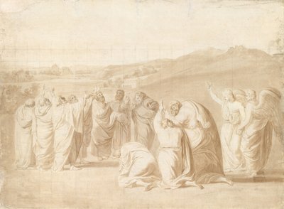Study for The Ascension, 1774. alkotó: John Singleton Copley