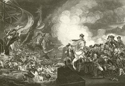 Gibraltár ostroma alkotó: John Singleton Copley