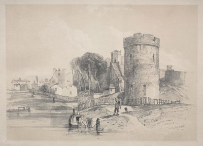 A víztorony, Chester. alkotó: John Skinner Prout