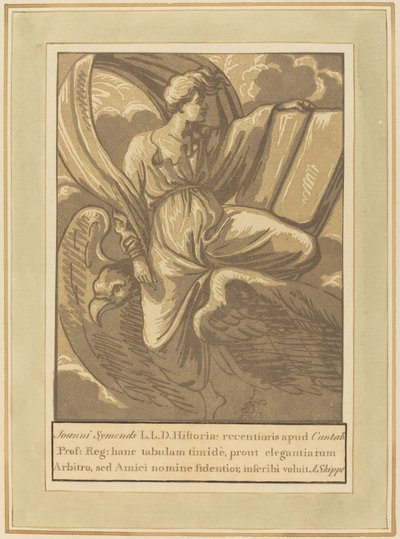 Szent János evangélista alkotó: John Skippe after Parmigianino