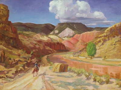 Chama Running Red alkotó: John French Sloan
