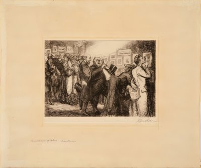 Nyomtatás ínyencek alkotó: John French Sloan