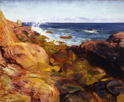 Gully apálykor alkotó: John Sloan