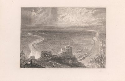 Chateau Gaillard, keletről alkotó: John Smith