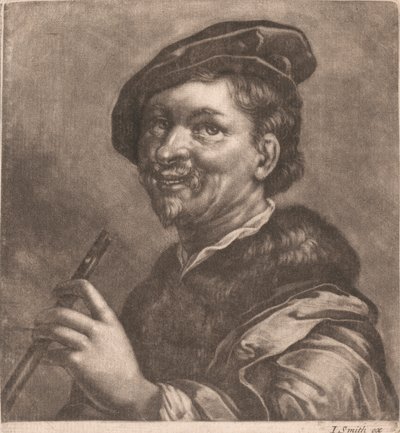 Férfi furulyázik alkotó: John Smith