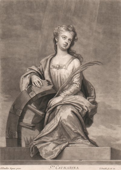 Szent Katarina alkotó: John Smith