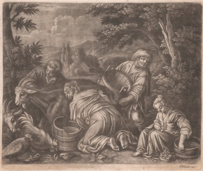 Kecskefejő nő alkotó: John Smith