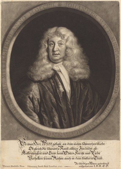Johannes Witt alkotó: John Smith after Werner Hassells