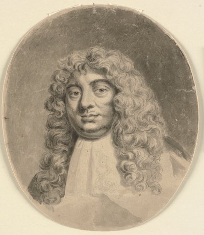 Egy férfi fej-vállportréja, egy tizenhetedik századi portré után (The Earl of Lauderdale) alkotó: John Sparrow