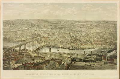 Newcastle upon Tyne Viktória királynő uralkodása idején alkotó: John Storey