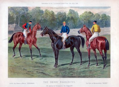 A Derby kedvencei, 1896. május 30 alkotó: John Sturgess