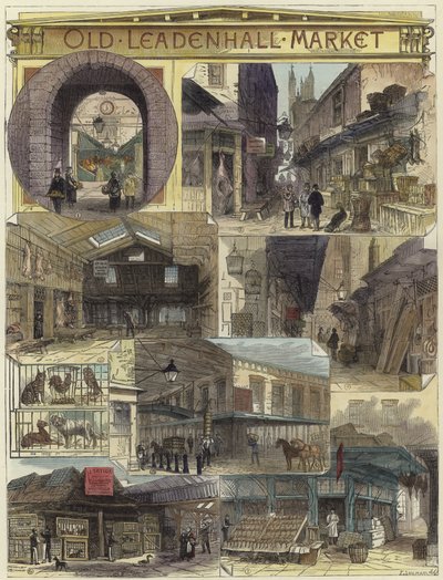 Régi Leadenhall piac alkotó: John Sulman