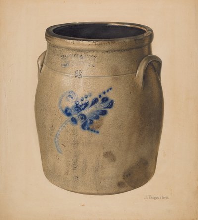 Crock, c. 1938. alkotó: John Tarantino