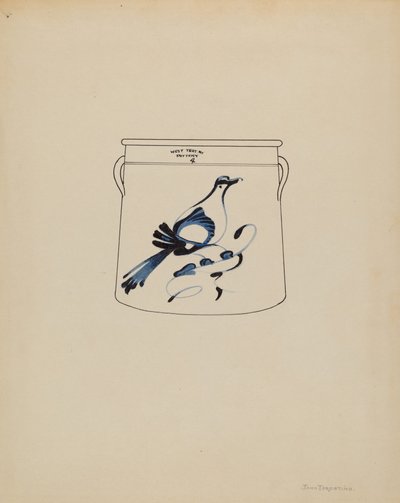 Crock, c. 1940. alkotó: John Tarantino