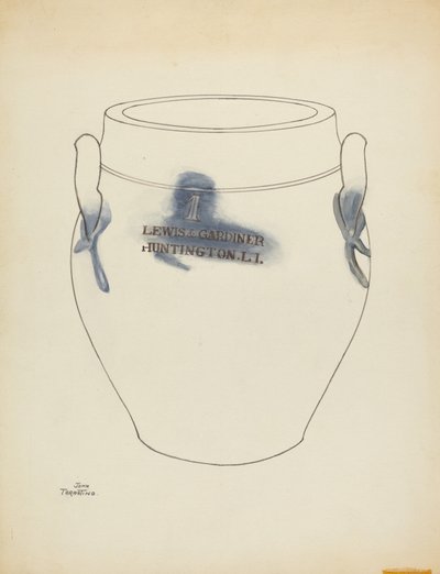 Crock, c. 1953. alkotó: John Tarantino