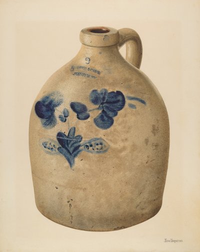 Kancsó, c. 1940. alkotó: John Tarantino