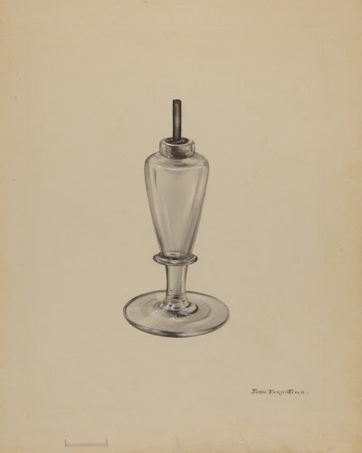 Szikralámpa, c. 1936. alkotó: John Tarantino
