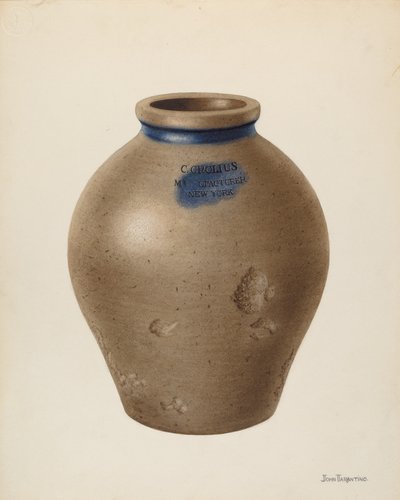 Váza, c. 1940. alkotó: John Tarantino