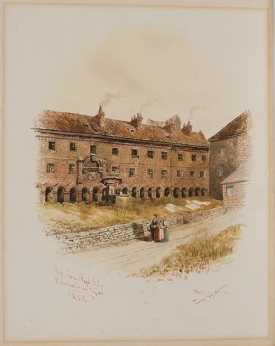 Szent Jézus Kórház, Newcastle upon Tyne (testszín) alkotó: John Teasdale