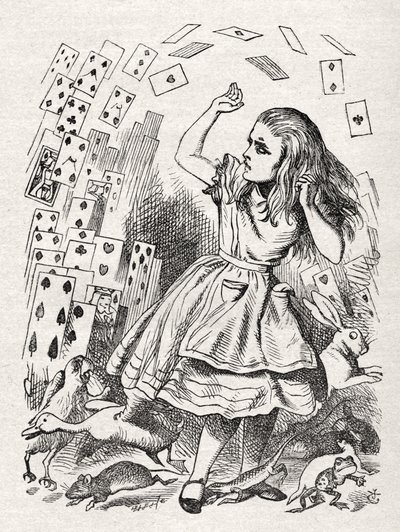 Alice – hazatérve alkotó: John Tenniel