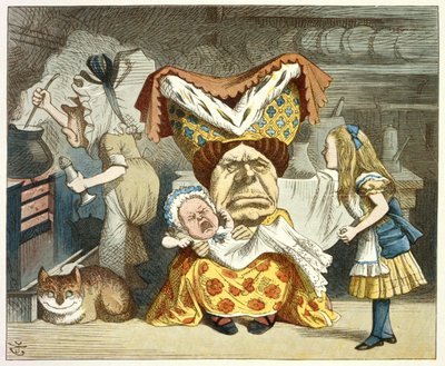 Alice és a hercegnő alkotó: John Tenniel