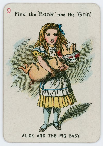 Alice és a disznó baba alkotó: John Tenniel