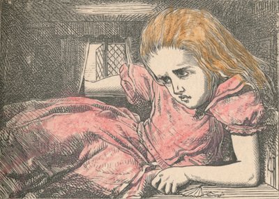 Alice, ahogy nő, 1889 alkotó: John Tenniel
