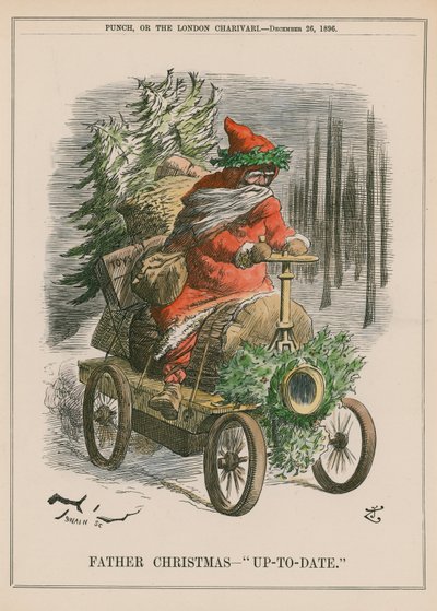 Mikulás – „naprakész” alkotó: John Tenniel