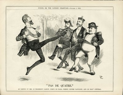 John Tenniel (1820-1914) illusztrációja a Punchban alkotó: John Tenniel