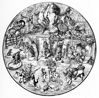 John Tenniel illusztrációi az Alice Csodaországban című filmből alkotó: John Tenniel