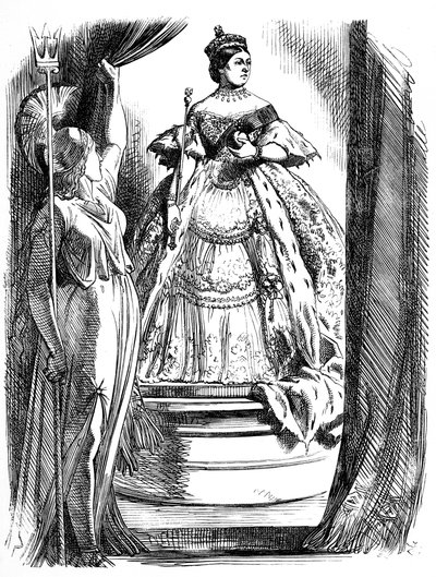 Viktória királynő alkotó: John Tenniel