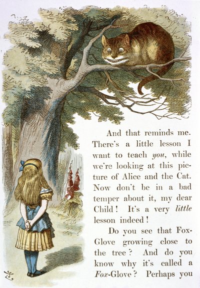 A Cheshire macska alkotó: John Tenniel