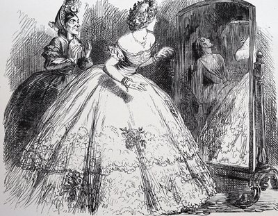 A kísértetjárta hölgy alkotó: John Tenniel