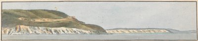 Dunmose, West by North (az öt rajz egyike egy tartón) alkotó: John Thomas Serres