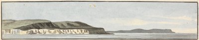 The Bill of Portland (egy állványon lévő három rajz egyike) alkotó: John Thomas Serres