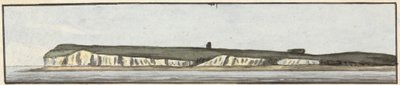 The North Foreland (az egyik a három rajz közül egy tartón) alkotó: John Thomas Serres