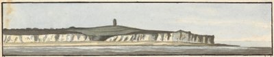 The South Foreland (egy a három rajz egyike egy tartón) alkotó: John Thomas Serres